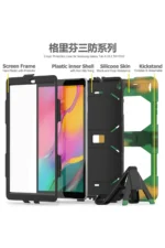 Uray store Samsung Galaxy T510 Tab A 10.1 Kılıf Griffin Tablet Kapak - Kamuflaj - Görsel 4