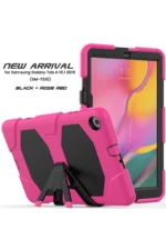 Uray store Samsung Galaxy T510 Tab A 10.1 Kılıf Griffin Tablet Kapak - Pembe - Görsel 2