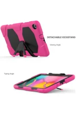Uray store Samsung Galaxy T510 Tab A 10.1 Kılıf Griffin Tablet Kapak - Pembe - Görsel 6
