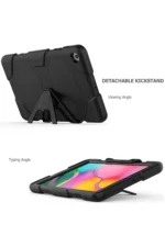 Uray store Samsung Galaxy T510 Tab A 10.1 Kılıf Griffin Tablet Kapak - Siyah - Görsel 6