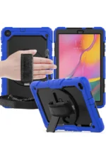 Uray store Samsung Galaxy T510 Tab A 10.1 Kılıf Pars Tablet Kapak - Mavi - Görsel 4