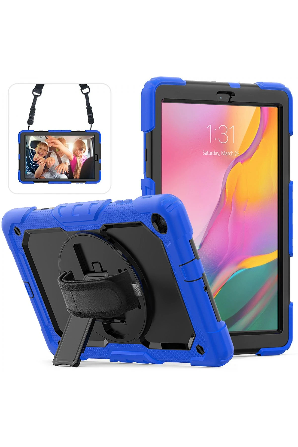 newface-samsung-galaxy-t510-tab-a-101-kilif-pars-tablet-kapak-mavi-default Uray store Samsung Galaxy T510 Tab A 10.1 Kılıf Pars Tablet Kapak - Mavi - Görsel 1