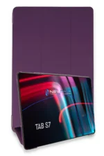 Uray store Samsung Galaxy T870 Tab S7 11 Kılıf Tablet Smart Kılıf - Mor