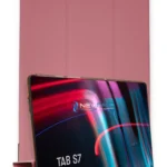 Uray store Samsung Galaxy T870 Tab S7 11 Kılıf Tablet Smart Kılıf - Pembe