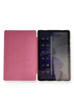 Uray store Samsung Galaxy T870 Tab S7 11 Kılıf Tablet Smart Kılıf - Pembe - Görsel 3