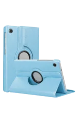 Uray store Samsung Galaxy Tab A11 360 Tablet Deri Kılıf - Turkuaz