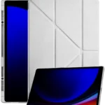 Uray store Samsung Galaxy Tab A11 Kalemlikli Mars Tablet Kılıfı - Gri