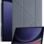 Uray store Samsung Galaxy Tab A11 Plus Kalemlikli Mars Tablet Kılıfı - Koyu Gri