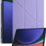 Uray store Samsung Galaxy Tab A11 Plus Kalemlikli Mars Tablet Kılıfı - Lila