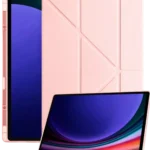 Uray store Samsung Galaxy Tab A11 Plus Kalemlikli Mars Tablet Kılıfı - Rose Gold