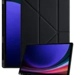 Uray store Samsung Galaxy Tab A11 Plus Kalemlikli Mars Tablet Kılıfı - Siyah