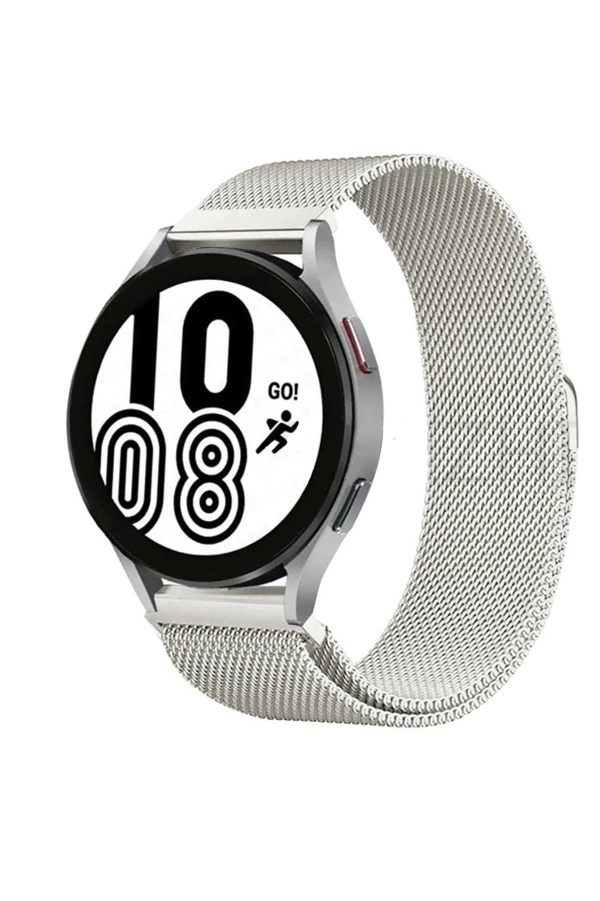 newface-samsung-galaxy-watch-4-metal-miknatisli-kordon-gumus-default Uray store Samsung Galaxy Watch 4 Metal Mıknatıslı Kordon - Gümüş - Görsel 1