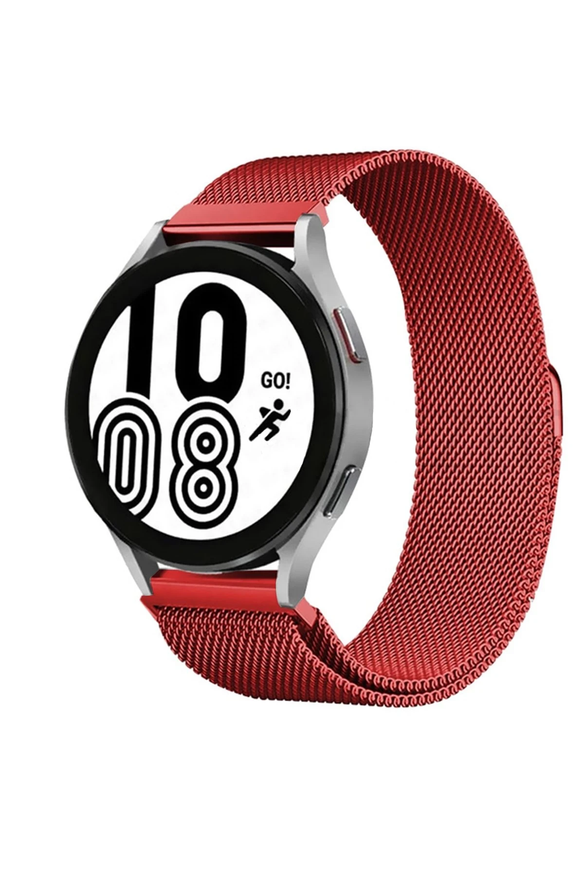 newface-samsung-galaxy-watch-4-metal-miknatisli-kordon-kirmizi-default Uray store Samsung Galaxy Watch 4 Metal Mıknatıslı Kordon - Kırmızı - Görsel 1