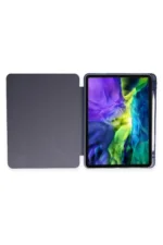 Uray store Samsung Galaxy X200 Tab A8 10.5 Kılıf Kalemlikli Mars Tablet Kılıfı - Lavender - Görsel 5