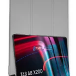 Uray store Samsung Galaxy X200 Tab A8 10.5 Kılıf Tablet Smart Kılıf - Gri