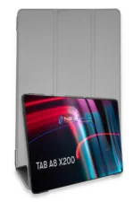 Uray store Samsung Galaxy X200 Tab A8 10.5 Kılıf Tablet Smart Kılıf - Gri