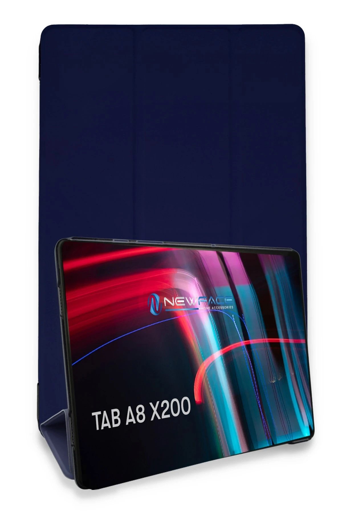 newface-samsung-galaxy-x200-tab-a8-105-kilif-tablet-smart-kilif-lacivert-default Uray store Samsung Galaxy X200 Tab A8 10.5 Kılıf Tablet Smart Kılıf - Lacivert - Görsel 1