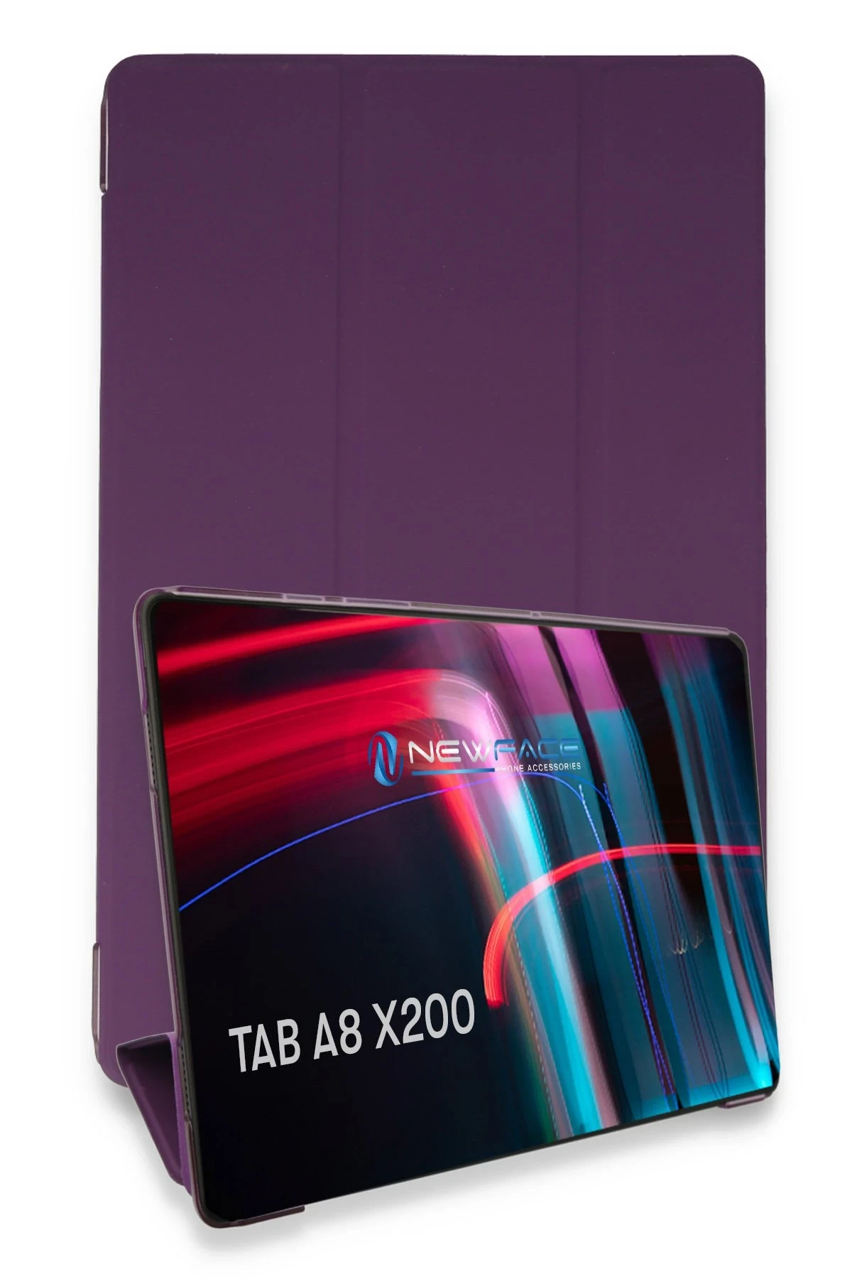 newface-samsung-galaxy-x200-tab-a8-105-kilif-tablet-smart-kilif-mor-default Uray store Samsung Galaxy X200 Tab A8 10.5 Kılıf Tablet Smart Kılıf - Mor - Görsel 1