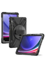 Uray store Samsung Galaxy X510 Tab S9 FE 11 Kılıf Amazing Tablet Kapak - Siyah