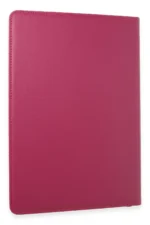 Uray store Samsung Galaxy X610 Tab S9 FE Plus 12.4 Kılıf 360 Tablet Deri Kılıf - Pembe - Görsel 3
