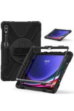Uray store Samsung Galaxy X610 Tab S9 FE Plus 12.4 Kılıf Amazing Tablet Kapak - Siyah - Görsel 2