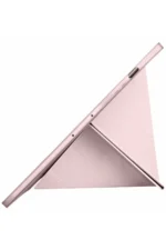 Uray store Samsung Galaxy X610 Tab S9 FE Plus 12.4 Kılıf Kalemlikli Mars Tablet Kılıfı - Rose Gold - Görsel 5