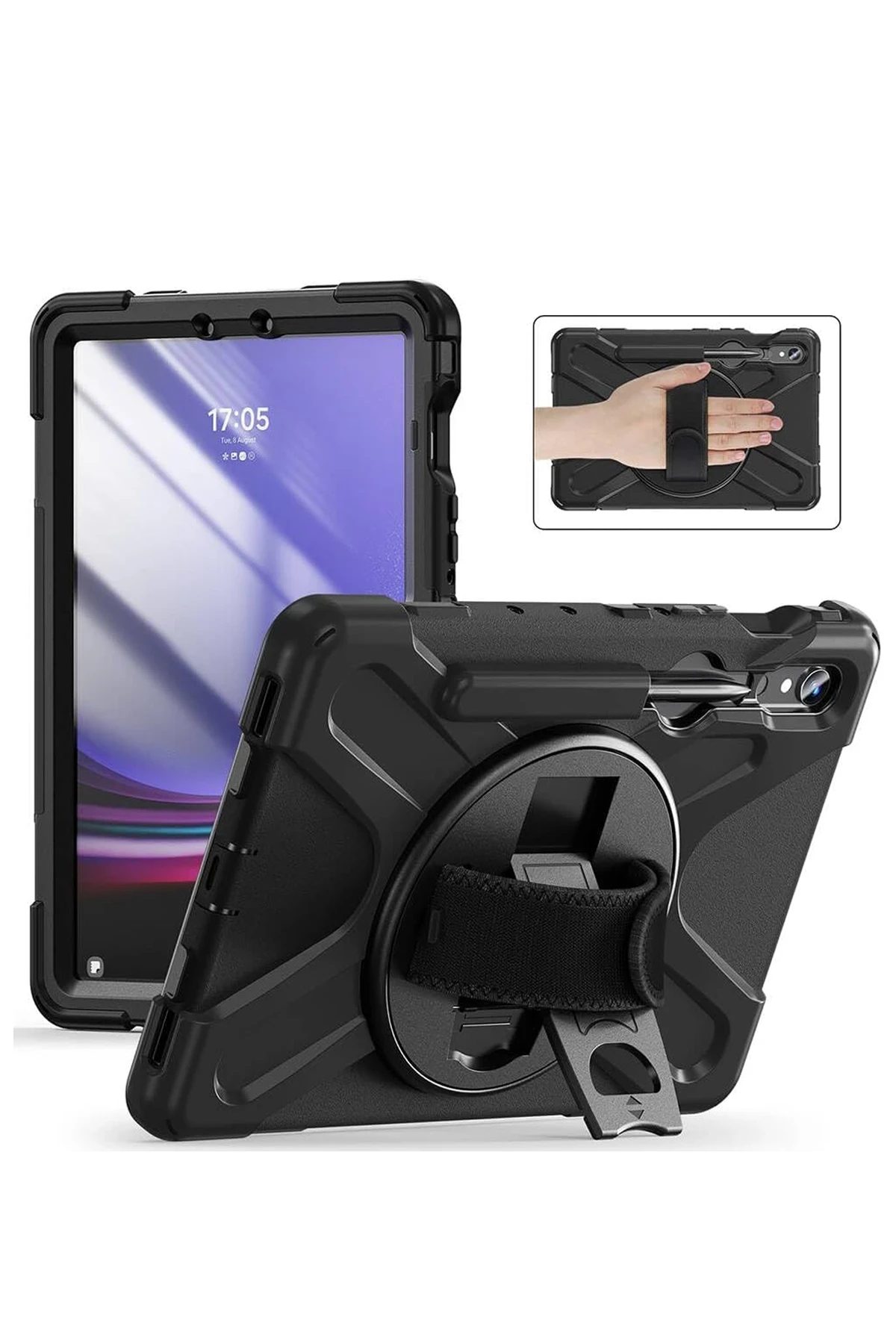 newface-samsung-galaxy-x730-tab-s11-kilif-amazing-tablet-kapak-siyah-default Uray store Samsung Galaxy X730 Tab S11 Kılıf Amazing Tablet Kapak - Siyah - Görsel 1