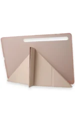Uray store Samsung Galaxy X910 Tab S9 Ultra 14.6 Kılıf Kalemlikli Mars Tablet Kılıfı - Lavender - Görsel 2