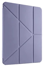 Uray store Samsung Galaxy X910 Tab S9 Ultra 14.6 Kılıf Kalemlikli Mars Tablet Kılıfı - Lavender
