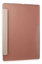 Uray store Samsung Galaxy X910 Tab S9 Ultra 14.6 Kılıf Kalemlikli Mars Tablet Kılıfı - Rose Gold - Görsel 2