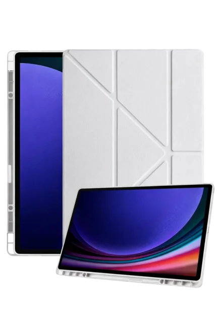 Uray store Samsung Galaxy X930 Tab S11 Ultra 14.6 Kalemlikli Mars Tablet Kılıfı - Gri