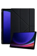 Uray store Samsung Galaxy X930 Tab S11 Ultra 14.6 Kalemlikli Mars Tablet Kılıfı - Siyah