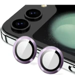 Uray store Samsung Galaxy Z Flip 5 Valdez Metal Kamera Lens - Derin Mor