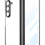 Uray store Samsung Galaxy Z Fold 5 Kılıf Fold Element Kapak - Siyah