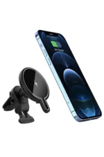 Uray store T9 15W Magsafe Araç Tutucu - Siyah - Görsel 3