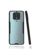 Uray store Tecno Camon 16 Kılıf Platin Silikon - Siyah