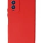 Uray store Tecno Camon 18 Kılıf First Silikon - Kırmızı