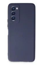 Uray store Tecno Camon 18 Kılıf First Silikon - Lacivert