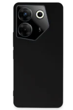 Uray store Tecno Camon 20 Pro 5G Kılıf First Silikon - Siyah