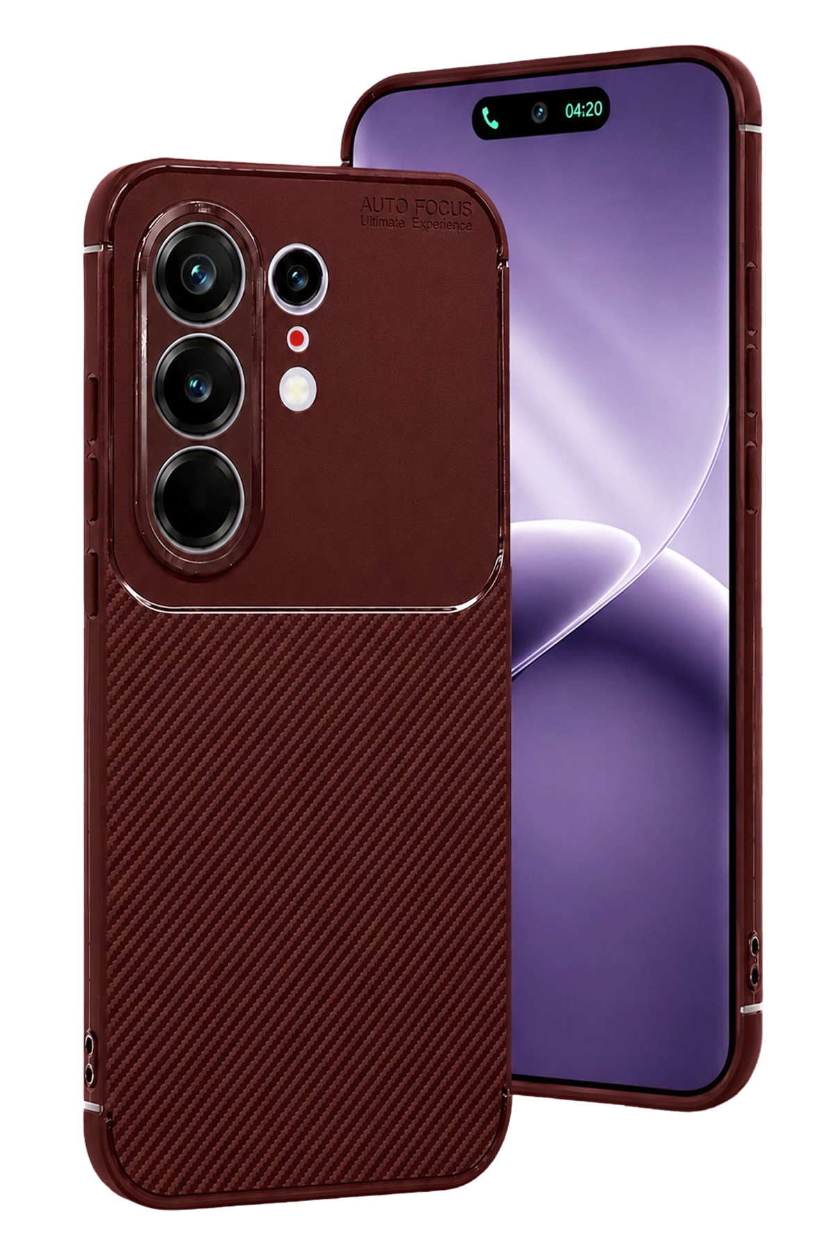 newface-tecno-camon-50-pro-5g-auto-focus-karbon-kapak-bordo-default Uray store Tecno Camon 50 Pro 5G Auto Focus Karbon Kapak - Bordo - Görsel 1