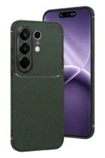 Uray store Tecno Camon 50 Pro 5G Auto Focus Karbon Kapak - Koyu Yeşil