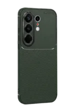 Uray store Tecno Camon 50 Pro 5G Auto Focus Karbon Kapak - Koyu Yeşil - Görsel 3