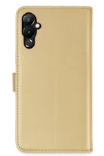 Uray store Tecno Pova 4 Kılıf Trend S Plus Kapaklı Kılıf - Gold