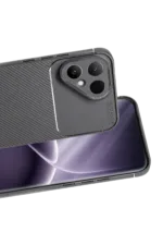 Uray store Tecno Pova Curve 2 5G Auto Focus Karbon Kapak - Gri - Görsel 2