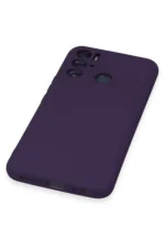 Uray store Tecno Pova Neo Kılıf Nano içi Kadife Silikon - Mor - Görsel 5