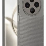 Uray store Tecno Spark 30 Kılıf Auto Focus Karbon Kapak - Gri