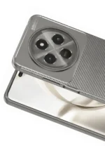 Uray store Tecno Spark 30C Kılıf Auto Focus Karbon Kapak - Gri - Görsel 2