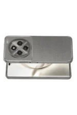 Uray store Tecno Spark 30C Kılıf Auto Focus Karbon Kapak - Gri - Görsel 3