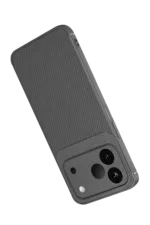 Uray store Tecno Spark 50 4G Auto Focus Karbon Kapak - Gri - Görsel 3