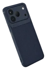 Uray store Tecno Spark 50 4G Auto Focus Karbon Kapak - Lacivert - Görsel 2